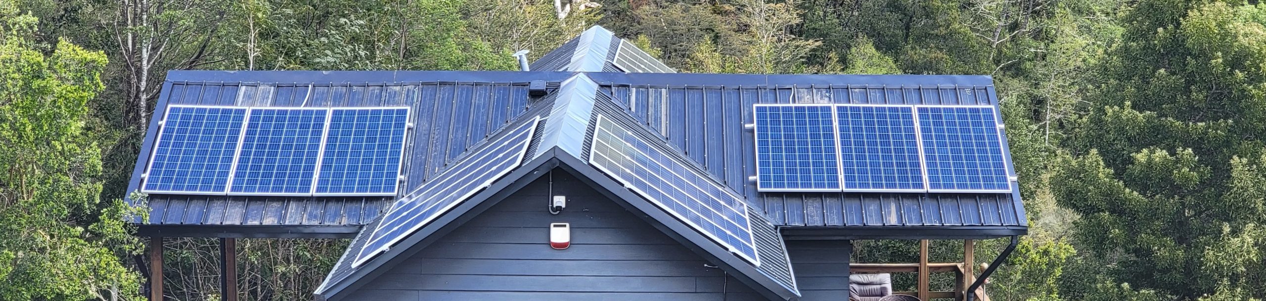 Cabaña solar 7.2 Kwp, Sector Cayumapu