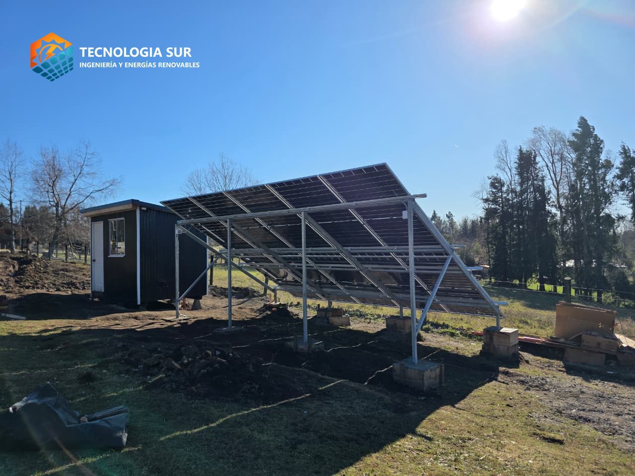 Sistema solar instalado por TecnologíaSur